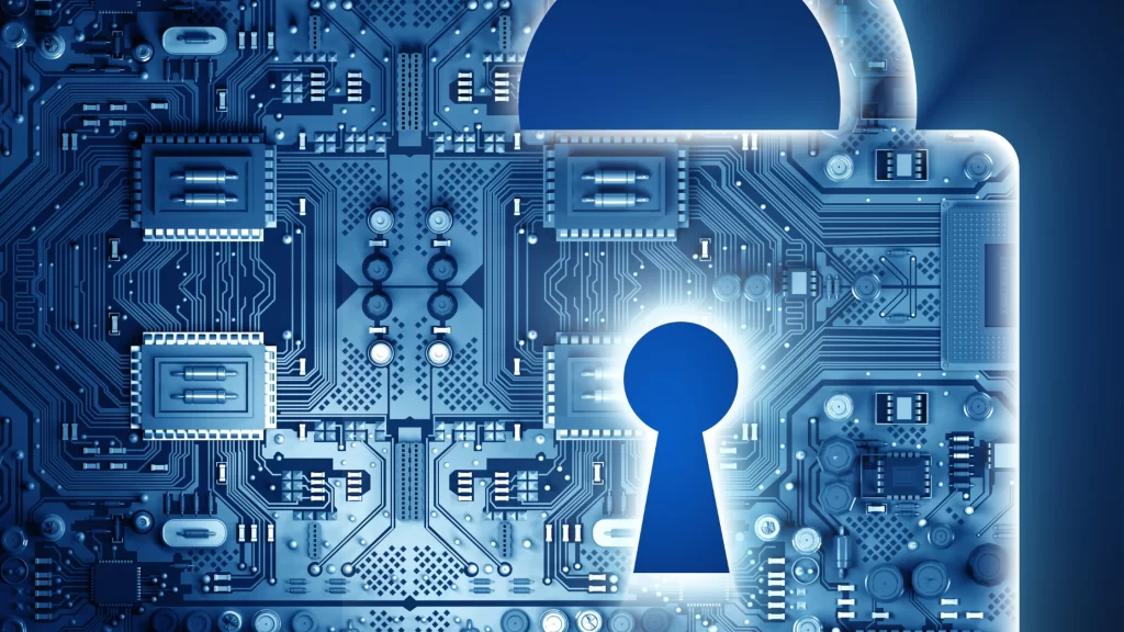 a digital closed lock relevant to data encryption